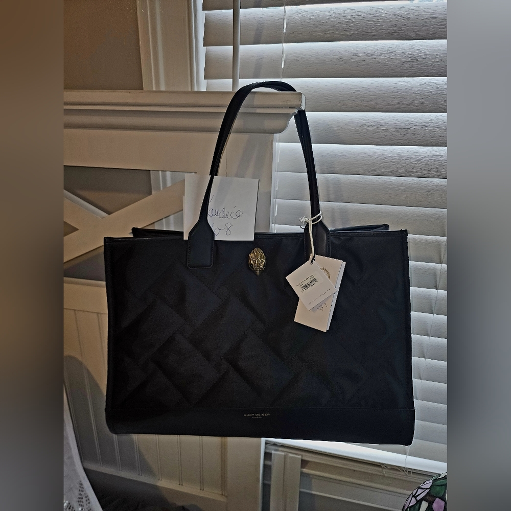 Kurt Geiger recycled shopper tote